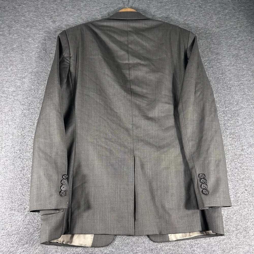LAUREN RALPH LAUREN Wool‎ Laine Sport Jacket 2 Button 40R Brown Blazer Classic